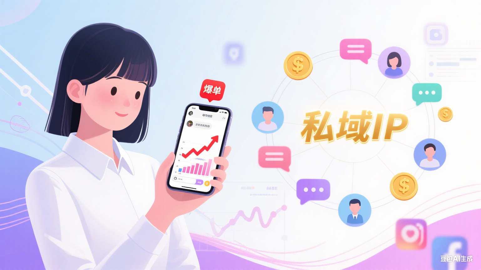 小白做私域IP流量从月薪三千到月入10000+
